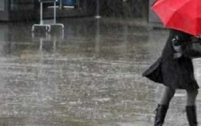 COD GALBEN de ploi in vestul tarii. Meteorologii anunta ca precipitatiile au depasit deja 60 de litri pe metru patrat