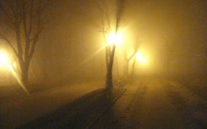 Ceață și frig în următoarele două zile