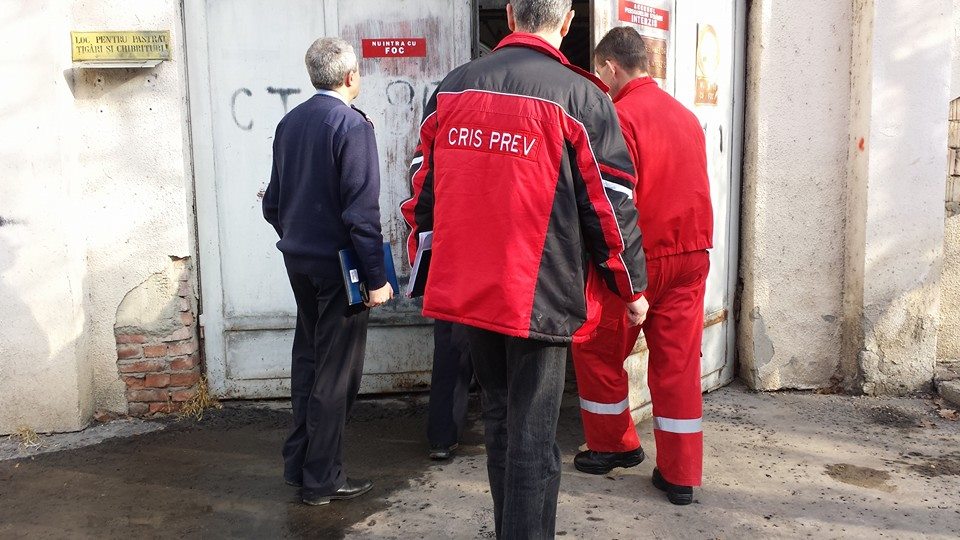 Cris Prev- Control PSI cu simulare interventie in caz de incendiu.