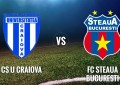 Derby-ul Steaua – Universitatea Craiova se dispută de Moş Nicolae