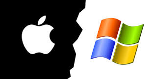 Fraternizare hi-tech:Angajaţi Microsoft au interpretat un cântec pacifist în faţa unui magazin Apple