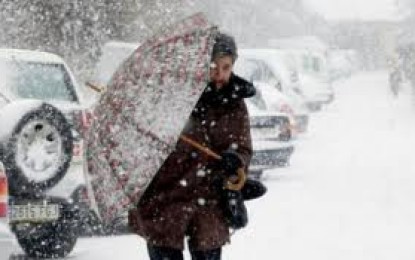 VINE IARNA! Vânt, viscol şi ger, începând de luni după-amiază