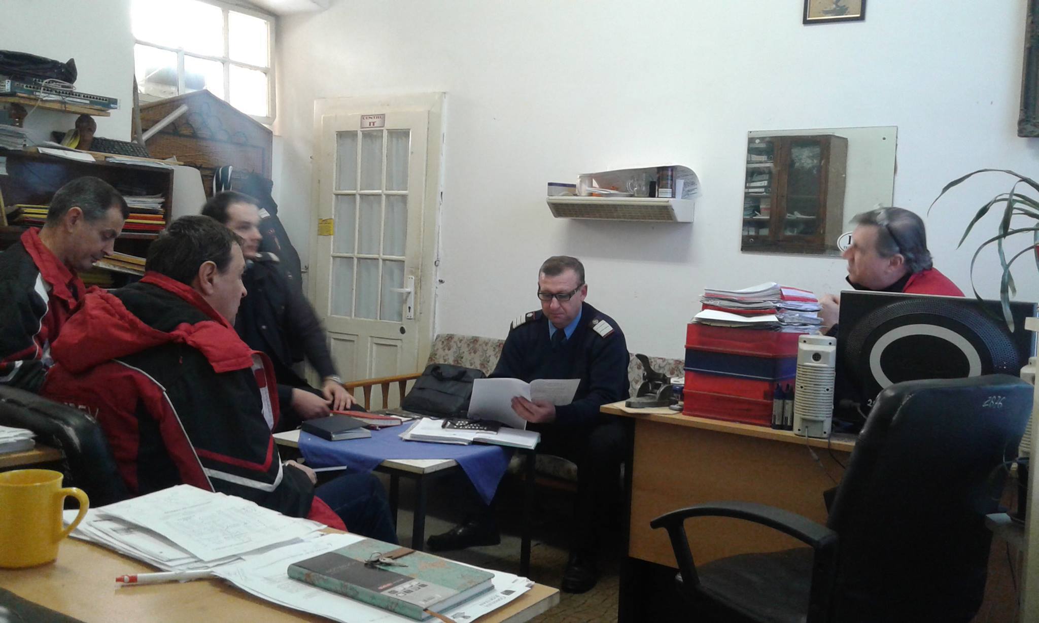 ris Prev – Iata secvente din timpul controlului ISU de la Spitalul Municipal Tarnaveni! Nu sunt probleme deosebite!