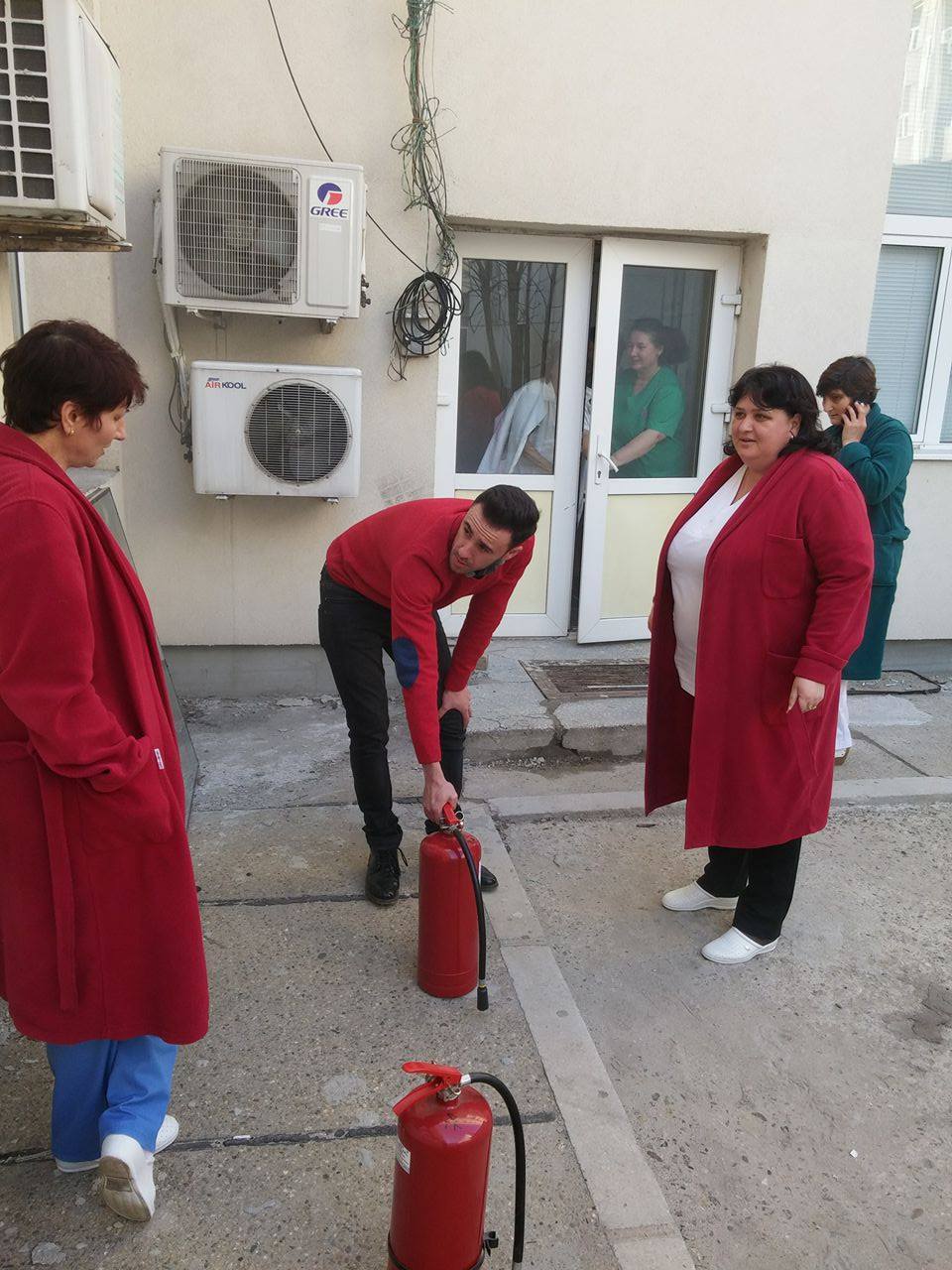Cris Prev la exercitiu la Centrul Regional de Transfuzie Sanguina Craiova!
