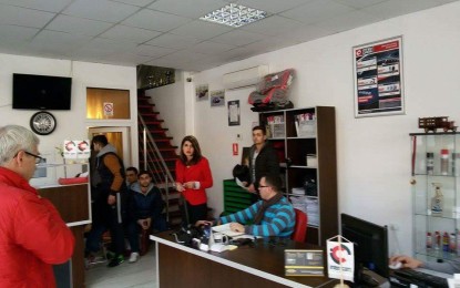 Cris Prev a programat o sedinta de instruire la Inter Cars! Gazdele noastre au fost foarte primitoare!