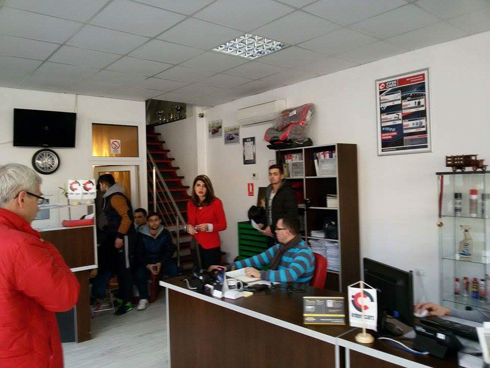 Cris Prev a programat o sedinta de instruire la Inter Cars! Gazdele noastre au fost foarte primitoare!