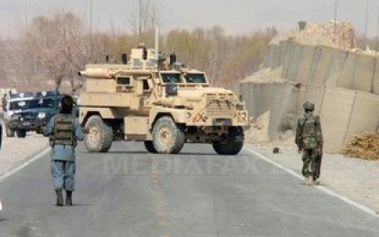 O rachetă a căzut într-o bază din Afganistan în care sunt militari români