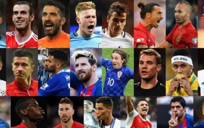 Lista finaliştilor Galei FIFA. Nu lipsesc Messi, Cristiano Ronaldo, Bale şi Neymar
