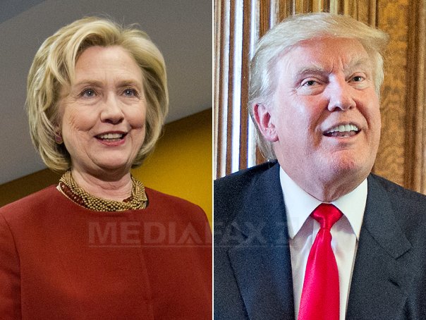 ALEGERI SUA: Hillary Clinton, avans de 1,7% comparativ cu Donald Trump. Scrutinul prezidenţial va avea loc în 8 noiembrie