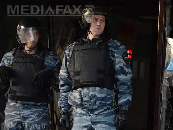 Poliţia a reţinut sute de persoane în Moscova, din cauza temerilor unor atacuri anti-guvernamentale
