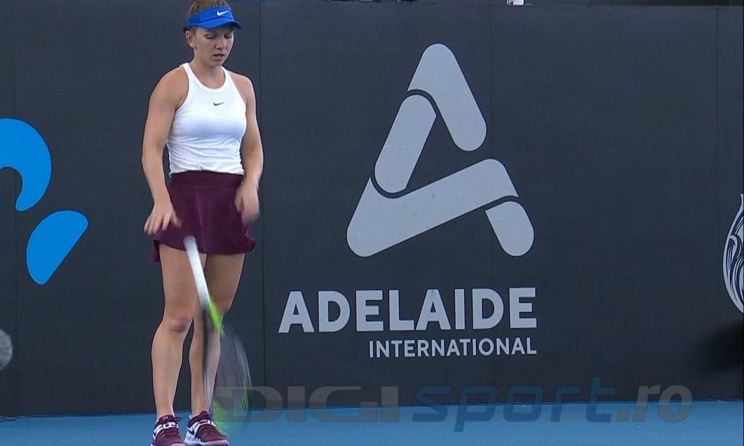 Simona Halep a dat cu racheta de pământ. A pierdut șapte game-uri la rând!